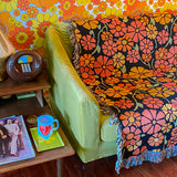 Marigold Woven Throw Blanket