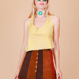 Vintage 1970’s Woodstock Fox Halter Top