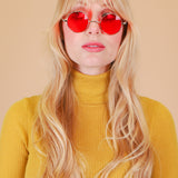 Pattie Sunglasses in Cherry