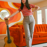 Birkin Pant in Houndstooth