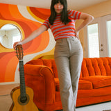 Birkin Pant in Houndstooth