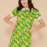 The Green Daisy Beret