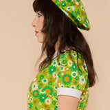 The Green Daisy Beret