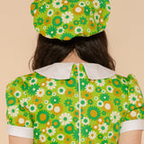 The Green Daisy Beret