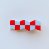 Checker Hair Clip