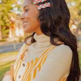 Checker Hair Clip