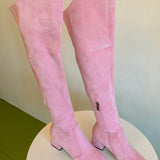 The Jane Boot in Bubblegum Pink