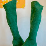 The Jane Boot in Emerald