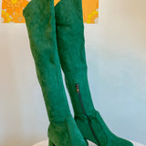 The Jane Boot in Emerald