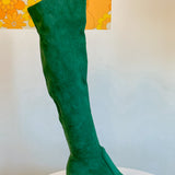 The Jane Boot in Emerald