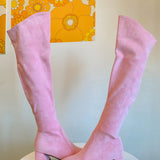 The Jane Boot in Bubblegum Pink