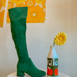 The Jane Boot in Emerald