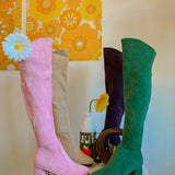 The Jane Boot in Emerald