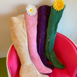 The Jane Boot in Emerald