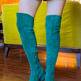 The Jane Boot in Emerald