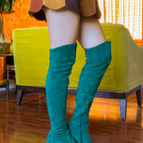 The Jane Boot in Emerald