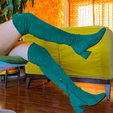 The Jane Boot in Emerald