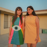 Miracle Eye Rainbow Mini-Dress