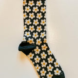 Daisy Socks in Black