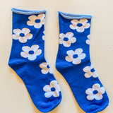 Softie Socks in Electric Blue