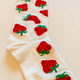 Softie Socks in Strawberry