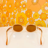 Naomi Sunglasses in Clear