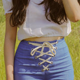 Jean Genie Lace-Up Bells